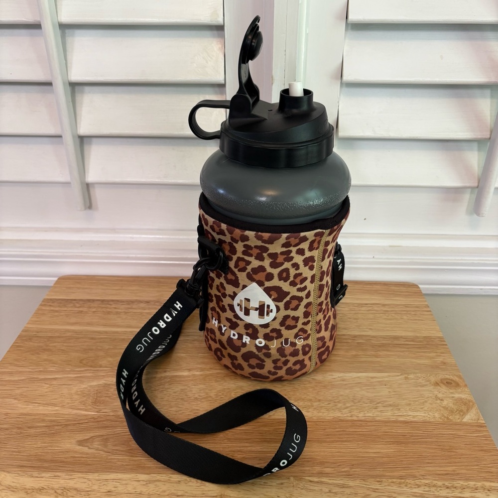 Hydrojug Leopard Print Water Bottle